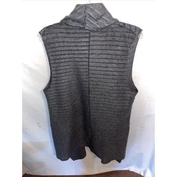 Le Moda Women’s Open Cardigan Size XL Gray Going Out Party Fall Comfort - Picture 8 of 12